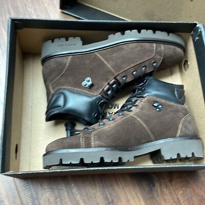 NEW KENNETH COLE Rhode Hiker Suede and Leather Lace up Men’s Hiking Boots Sz 7.5 NEW KENNETH COLE Rhode Hiker Suede and Leather Lace up Men main image 4