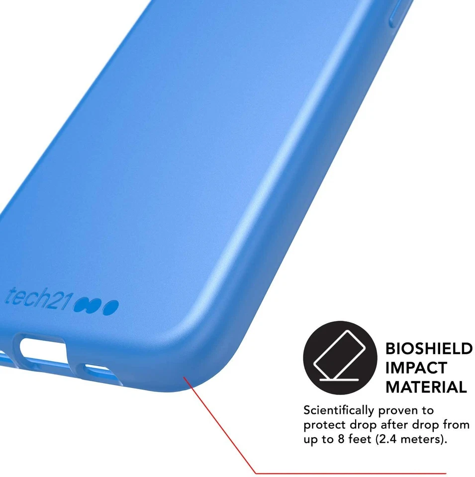 全新 iPhone 11 PRO MAX - Tech21 Studio 彩色手机壳 - Cornflour 蓝色 — 第 4/4 张图片