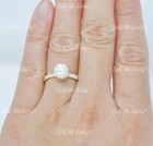 14K  Yellow Gold Natural Diamond engagement  Ring  2.26 ct  — photo 3