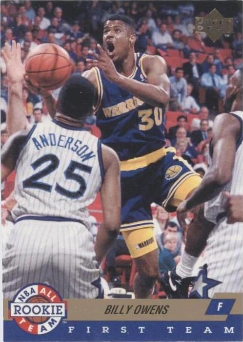 Cubierta superior 1992-93 - Billy Owens #AR3