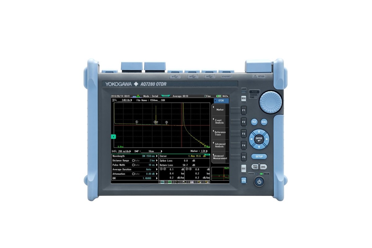 OTDR YOKOGAWA AQ7280 With AQ7282A Module Single-Mode 1310 OTDR YOKOGAWA AQ7280 With AQ7282A Module Single-Mode 1310