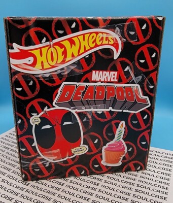 New Mattel Hot Wheels Deadpool and Scooter Happy Birthday SDCC 2021