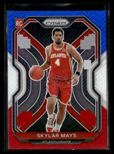 2020-21 Panini Prizm #255 Skylar Mays Red, White and Blue Prizms card