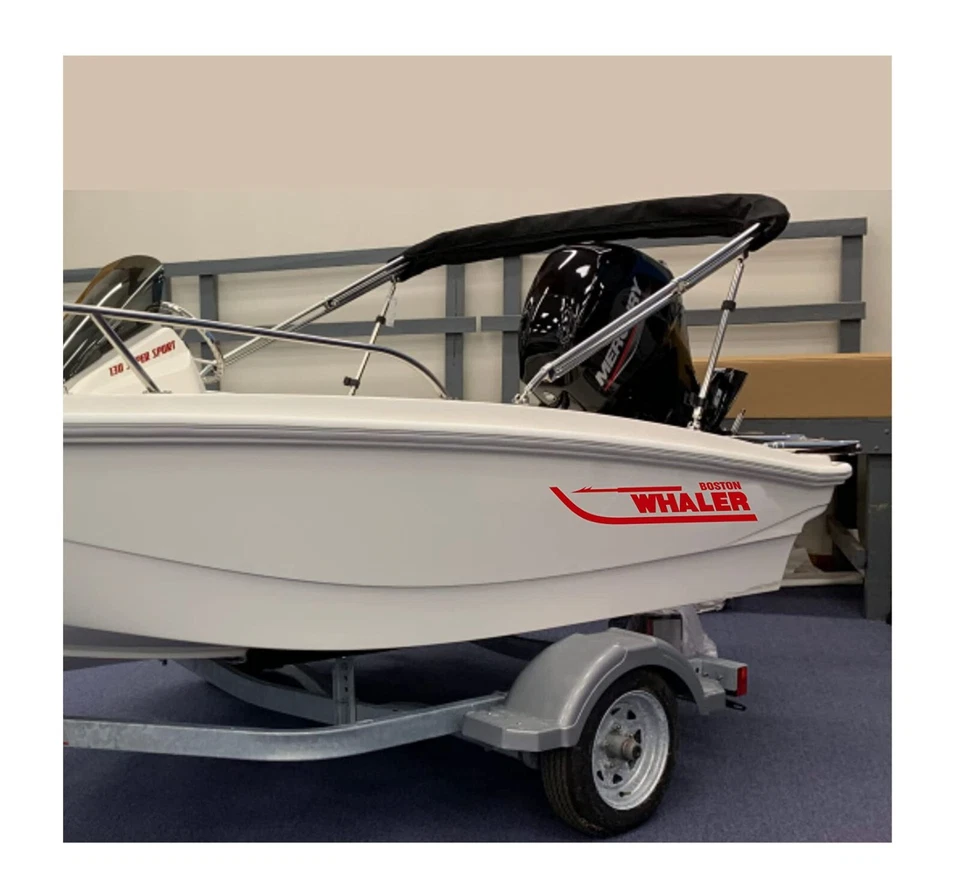 Coppia adesivi in vinile per imbarcazione nautica SX + DX barca Boston Whaler - Immagine 3 di 3