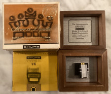 SHURE V15 TYPE II CARTRIDGE GENUINE SHURE VN15E INITIAL STYLUS IN CASE BOX.
