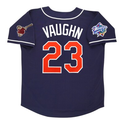 Greg Vaughn San Diego Padres 1998 World Series Alt Navy Jersey Men's (S-3XL)