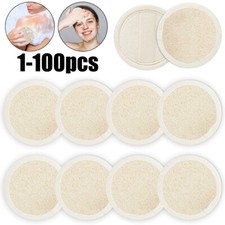 Loofah Sponge Bath Shower Pads Exfoliating Natural Luffa Brush Body Scrubber LOT