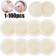 Loofah Sponge Bath Shower Pads Exfoliating Natural Luffa Brush Body Scrubber LOT