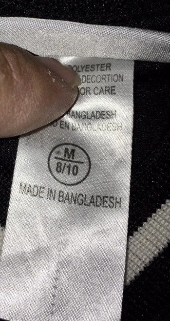 San Antonio Spurs Jersey Youth Size Medium 8/10 Black Stitched Logo - Image 2 of 2