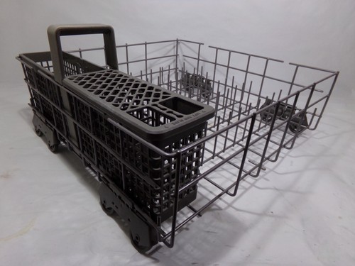 KitchenAid KDFE104DSS3 Dishwasher Lower Rack Utensil Basket W10473836 W10315890 - Picture 2 of 24