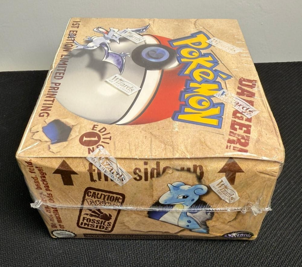 Pokémon TRADING CARD GAME FOSSIL 未開封 Pokemon 1st Edition Fossil Booster Box English (FACTORY SEALED