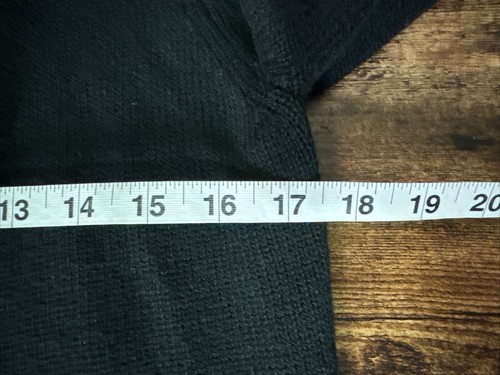 Patagonia Sweater Womens Small Black Wool Cardigan Button Poncho Knit Coat - Picture 5 of 8