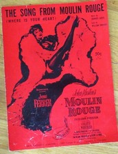 The Song From Moulin Rouge Where is Your Heart Sheet Music