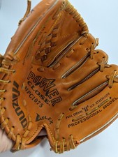 MIZUNO Catchers Mitt RHT MPC 1075 Pro Model Power Close Leather Glove