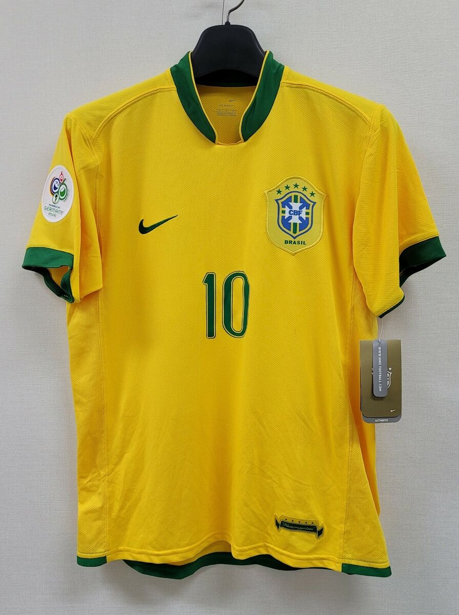 RONALDINHO 2006 FIFA WORLD CUP BRAZIL MATCH WORN JERSEY