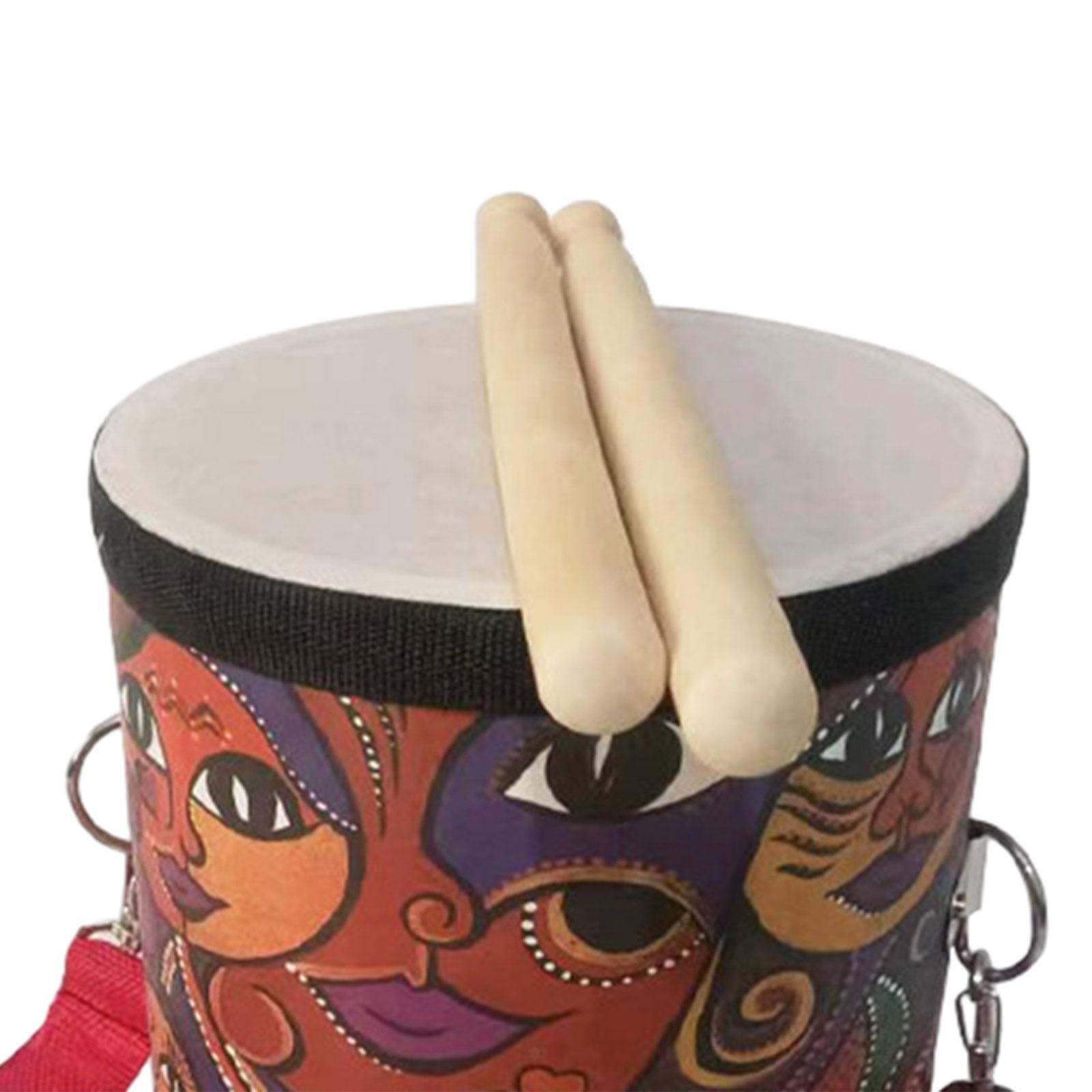 Floor Tom Drum Percussion Instrument mit Schlägeln, Musikspielzeug