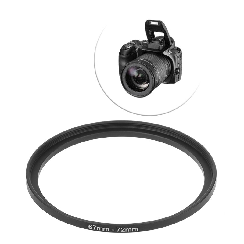7-in-1 49 52 55 58 62 67 72 77mm Metal Step Up Rings Lens Adapter Filter Set Sale - Foto 14