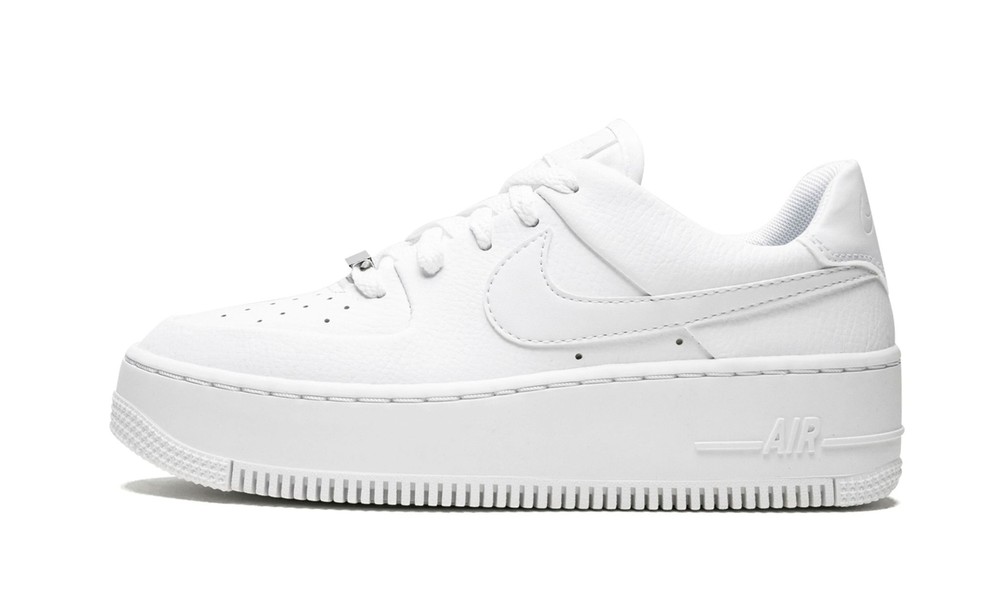Nike Air Force 1 Sage Low Triple White Women Shoe Size 12 AR5339-100