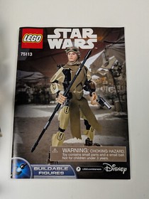Lego Star Wars: Buildable Figures: Rey Set 75113 - w/ Instructions