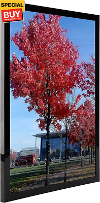 12X16 Picture Frame Black Display Pictures 12'' X 16'' Set of 1 12X16 Black Pictur