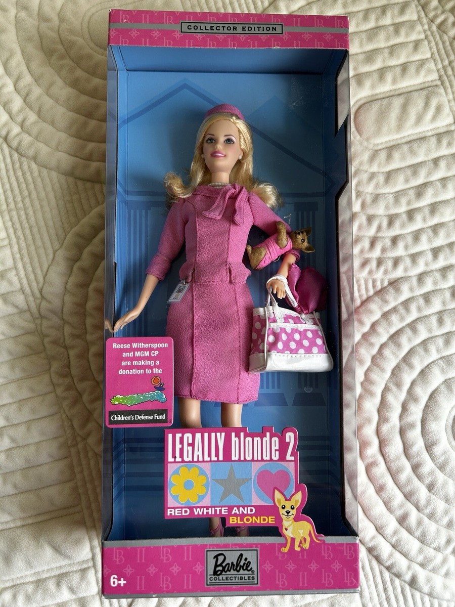 Elle Woods Barbie Doll Barbie Legally Blonde Collector Doll Elle
