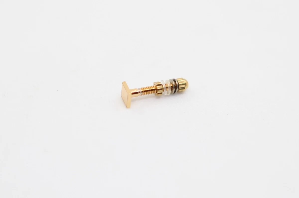 New Square Screw Bolt Replacement for Cartier Eyeglasses Frame Gold Size Large