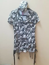 Seven Til Midnight Private Time Costume with Cap & Stockings - Size Large This 