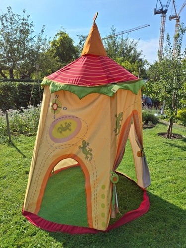 HABA Spielzelt "auf Expedition" Zimmerzelt Zelt Durchmesser=150 cm H=190 cm - Bild 9 von 17