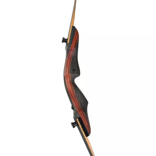 New 62" Wooden Recurve Bow Takedown Riser Limbs Archery Hunting Target 20-50lbs - Picture 11 of 12