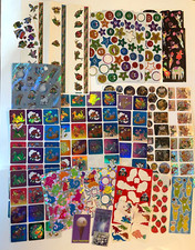 Huge Lot of Vtg 80s/90s Holographic Stickers Sandylion AGC Highlights  More