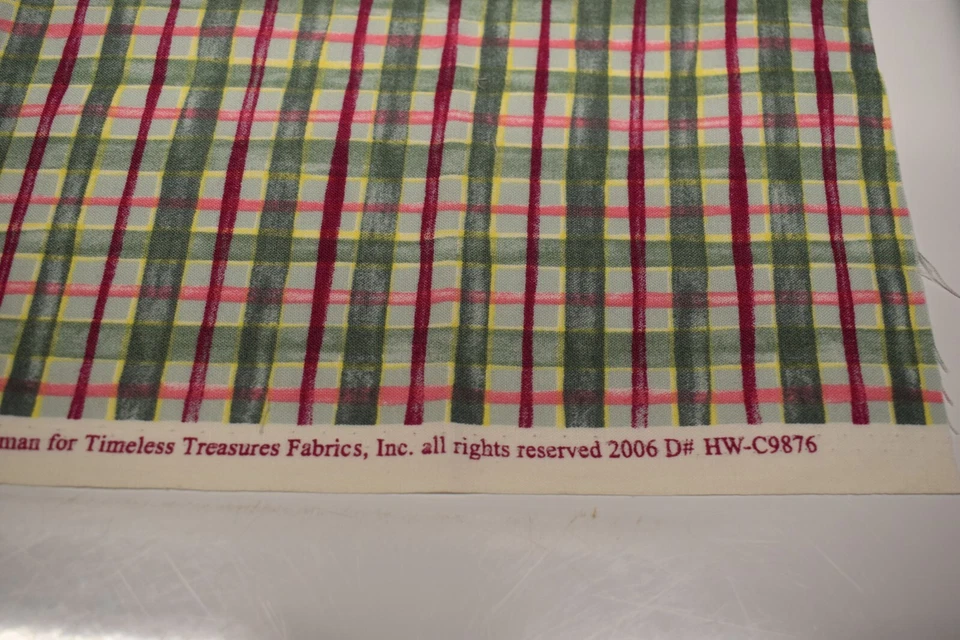 PHYLLIS B helen weinman TIMELESS TREASURES FABRICS Cotton FAT QUARTER 19" x 22" - Image 4 of 4