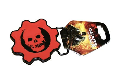 BIOWORLD Official - Gears Of War Crimson Gürtelschnalle - Metal