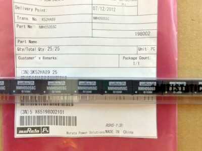 1 Stück Wandler Transducer NMH0505SC - 1W - Murata Power