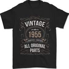 71st Birthday Limited Edition 1955 Mens T-Shirt 100 Cotton