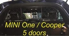 Dog Guard, Pet Barrier Net and Screen for MINI One & Cooper 5 doors