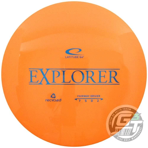 NEW Latitude 64 Recycled Gold Explorer Driver Golf Disc - COLORS WILL VARY