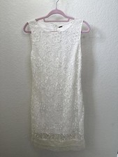 Women’s Elie Tahari Lace Sleeveless Sheath Dress Size 10