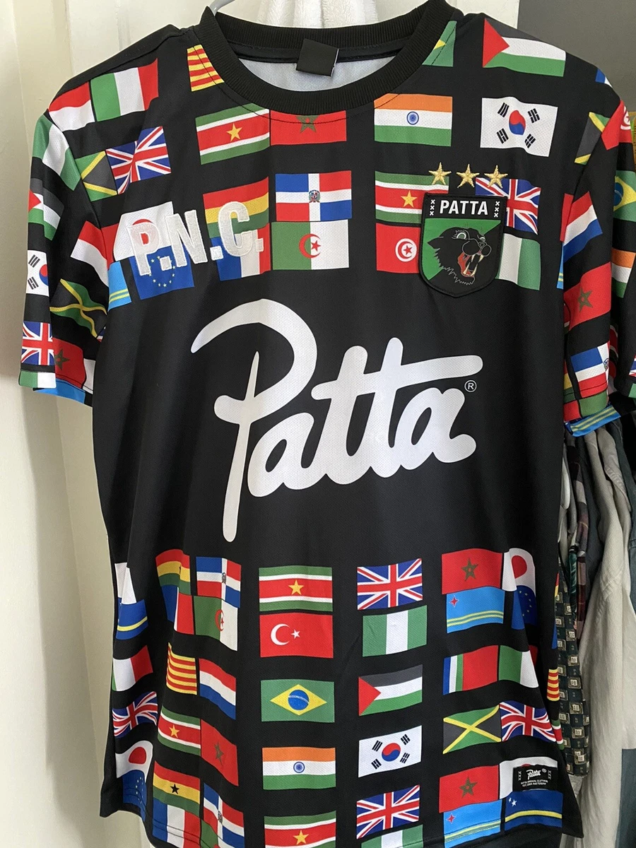 Patta football best sale shirt