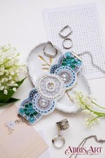 DIY Beaded bracelet kit Embroidery kit Arabesque Handmade Jewelry bracelet