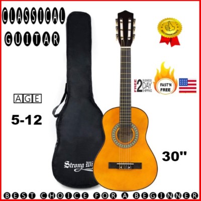 schoenhut classic wooden toy guitar