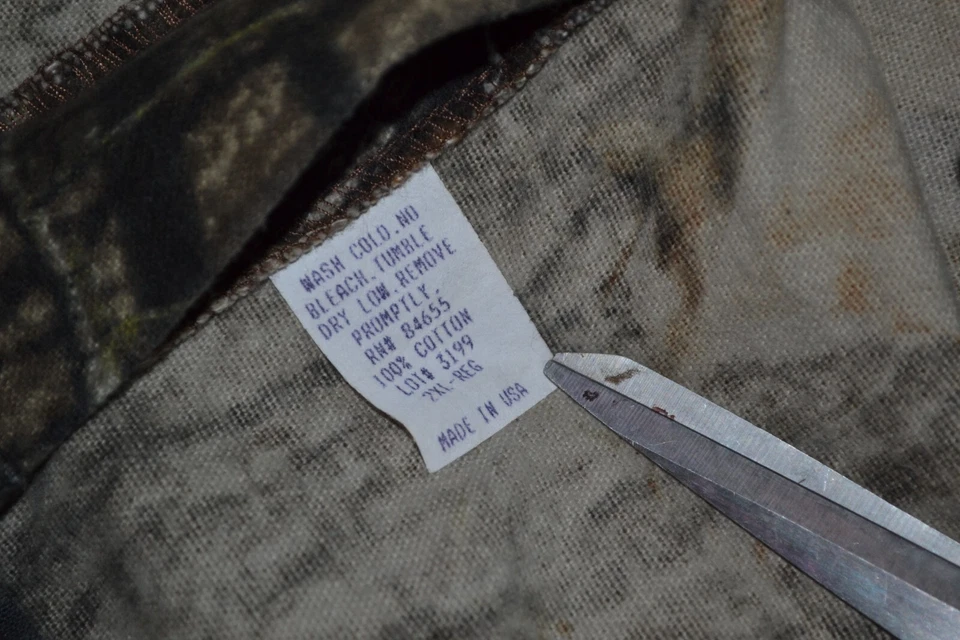 Vintage Redhead Mossy Oak Camo Hunting Pants Mens 2XL Adjustable - Image 3 of 4