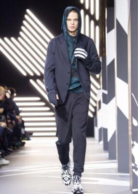 2015 パリコレ　Y-3 YAMAMOTO バックパック一体型ナイロンJKT 2015 Paris Collection Y-3 YAMAMOTO Backpack Integrated Nylon JKT