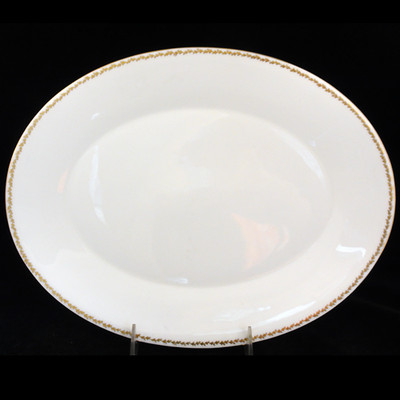 REGAL by Minton Platter Oval 12.5'' long NEW NEVER USED Bone China made England 