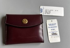 Bosca Leather Artisans Leather Card Case Holder Made USA New