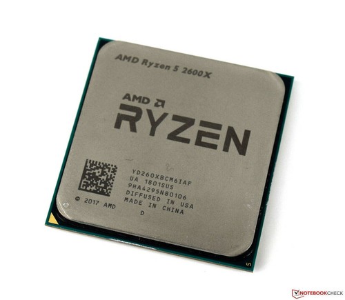 AMD Ryzen 5 2600X CPU R5 3,6 GHz Prozessoren 6-Kerne Max Clock 4,2 GHz AM4 95W - Bild 1 von 3