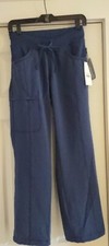 Scrubs Cherokee XS Petite Drawstring Pant 1123AP NYPS Navy Free Shipping
