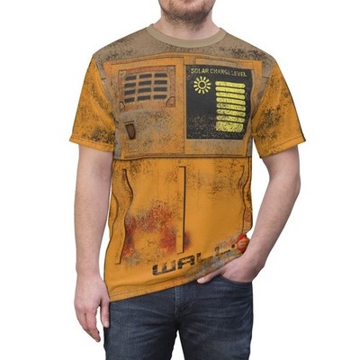 Wall-E Cosplay Costume Wall-E And Eve Father's Day Fan Gift Tshirt 3D Printed