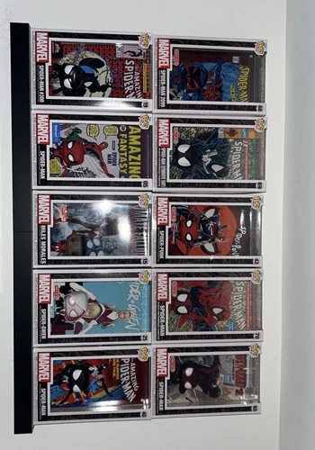 Spider-Man Funko Comic Cover Lot