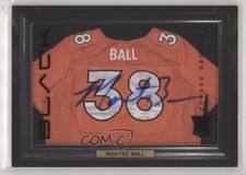 2013 Black Rookie Shadow Box Signature Jerseys 49/99 Montee Ball #41 Auto 10up
