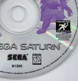 Mystaria: The Realms of Lore (Sega Saturn, 1995) Game Disc - Tested